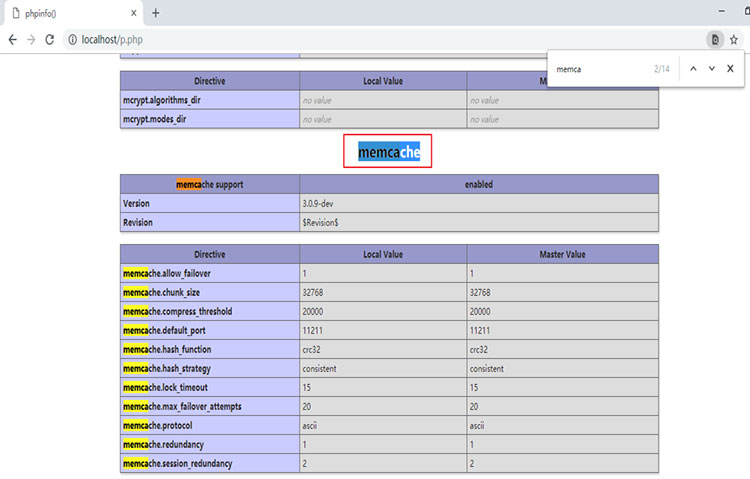 Windows环境下PHP开启memcache扩展7