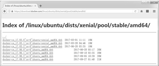 Docker的离线安装文件下载目录