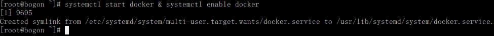 Docker并激活开机自动启动