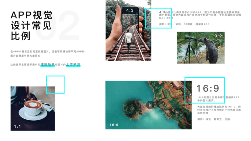APP视觉设计常见比例