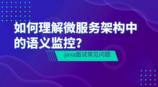 如何理解Java微服务架构中的语义监控